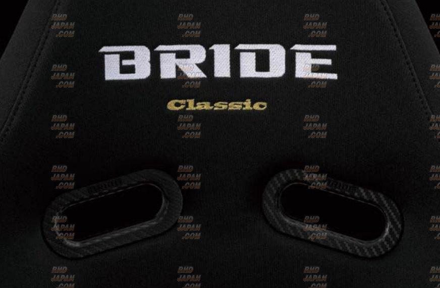 BRIDE ZETA IV Classic Low Max Full Bucket Seat - Black FRP Shell